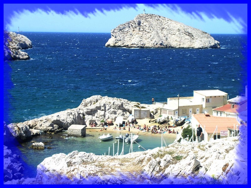 MARSEILLE.LES GOUDES.LA BAIE DES SINGES.